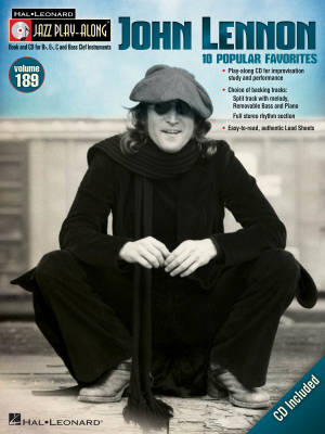 John Lennon: Jazz Play-Along Volume 189 - Book/CD