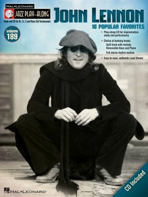 Hal Leonard - John Lennon: Jazz Play-Along Volume 189 - Book/CD