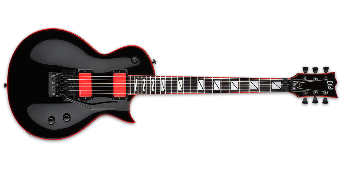 ESP　Guitars　Guitar　Long　LTD　GH600　Signature　Gary　Holt　Electric　Black　With　Case　McQuade