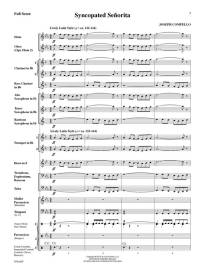 Syncopated Senorita - Compello - Concert Band - Gr. 1.5