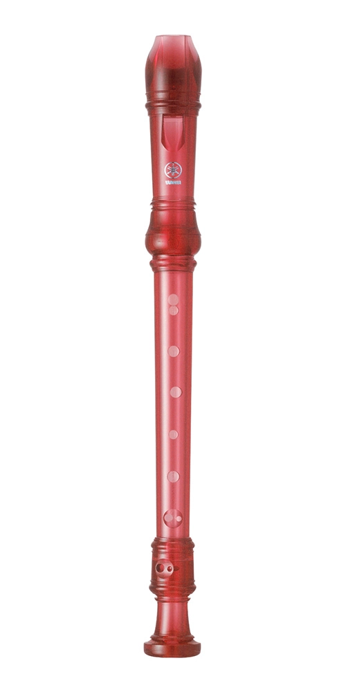 Soprano Recorder - Translucent Red