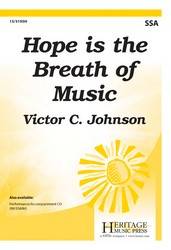 Heritage Music Press - Hope is the Breath of Music - Frombach/Johnson - SSA