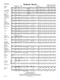 Radetzky March - Strauss/Clark - Concert Band - Gr. 2.5
