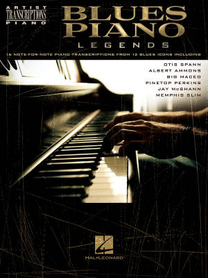Hal Leonard - Blues Piano Legends (Artist Transcriptions) - Piano/Keyboard - Book