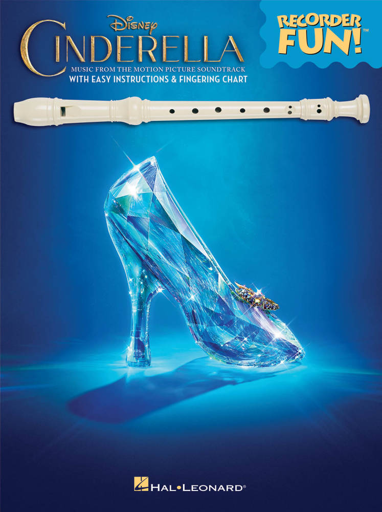 Cinderella  Recorder Fun!: Music from the Disney Motion Picture Soundtrack - Doyle - Book