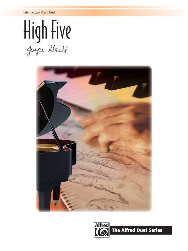High Five - Grill - Intermediate Piano Duet (1 Piano, 4 Hands)