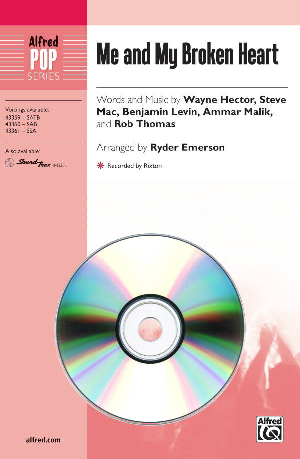 Me and My Broken Heart - Hector /Mac /Levin /Malik /Thoms /Emerson - SoundTrax CD