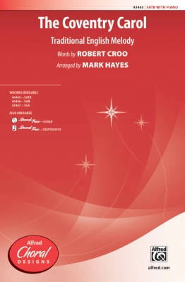 Alfred Publishing - The Coventry Carol - Croo/English Melody/Hayes - SATB