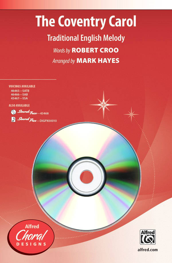 The Coventry Carol - Croo/English Melody/Hayes - SoundTrax CD