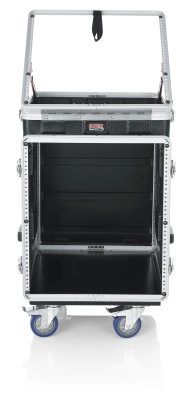 10U Top, 12U Side Console Audio Rack