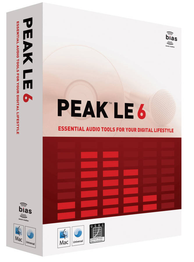 Peak LE 6 - Entry-level Mastering Software