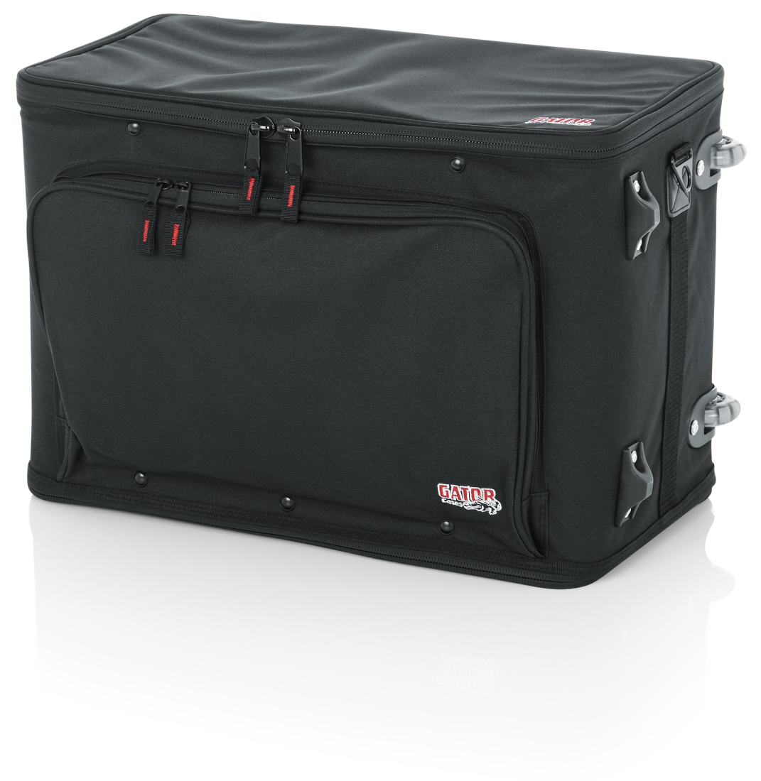 4U Lightweight Rack Bag w/ Tow Handle and Wheels