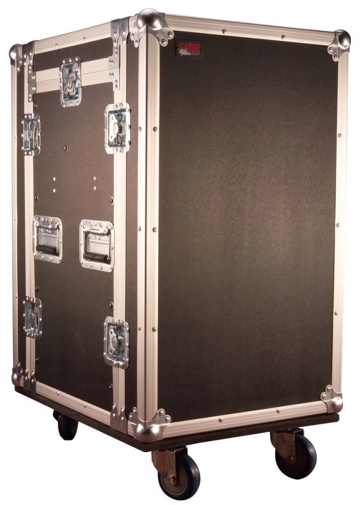 10U Top, 14U Side Audio Road Rack Case