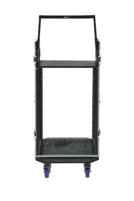 10U Top, 16U Side Audio Road Rack Case