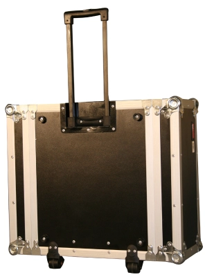 4U, Standard Audio Road Rack Case w/ Wheels