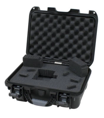 Gator - Waterproof Case w/ Diced Foam - 13.8 x 9.3 x 6.2