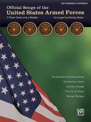 Alfred Publishing - Official Songs of the United States Armed Forces - Bober - Early Intermediate/Intermediate Piano