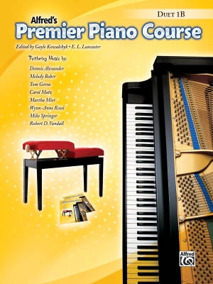 Alfred Publishing - Premier Piano Course, Duet 1B - Kowalchyk/Lancaster - Piano (1 Piano, 4 Hands)