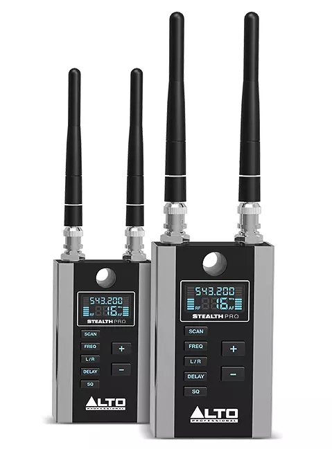 2 Stealth Wireless Pro UHF Receivers