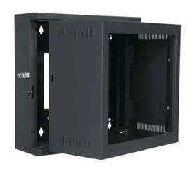 10SP / 17\'\' Deep Econo Wall Rack - Black