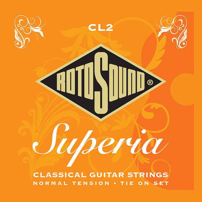 Superia Classical Guitar Strings -  Normal Tension - Tie On Set