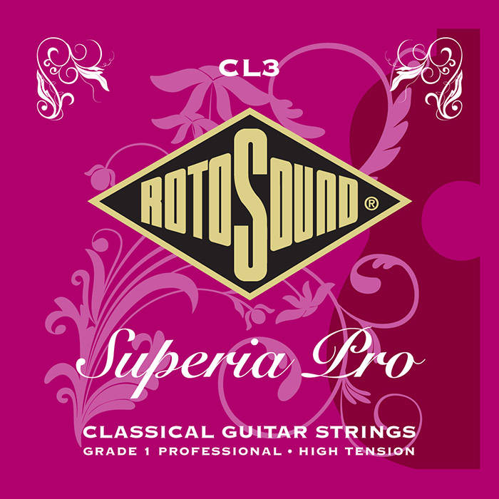 Superia Pro Classical Guitar Strings - High Tension