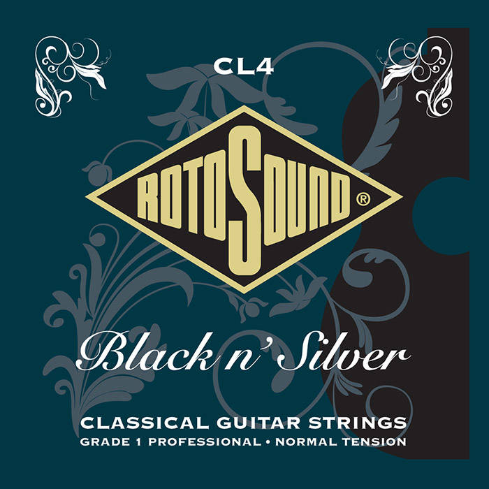 Black N\' Silver Classical Guitar Strings - Normal Tension