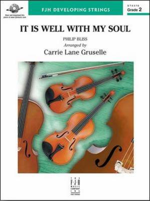 It is Well With My Soul - Bliss/Gruselle - String Orchestra - Gr. 2