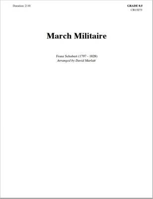 March Militaire - Schubert/Marlatt - Concert Band - Gr. 0.5