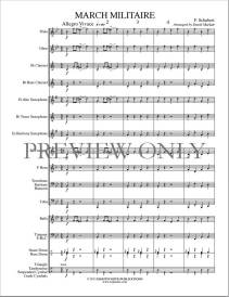 March Militaire - Schubert/Marlatt - Concert Band - Gr. 0.5
