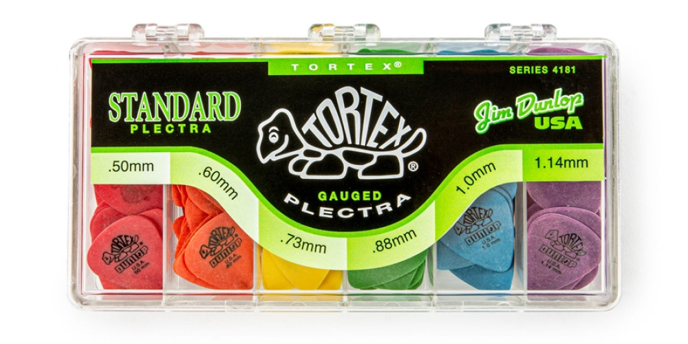 Tortex Standard Picks in Display Case (216 Pack)