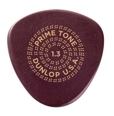 Dunlop - Primetone Semi Round Sculpted Plectra Picks (3 Pack) - 1.3mm