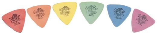 Dunlop - Tortex Triangle Pick 0.50mm - Player Pack (6 Pack)