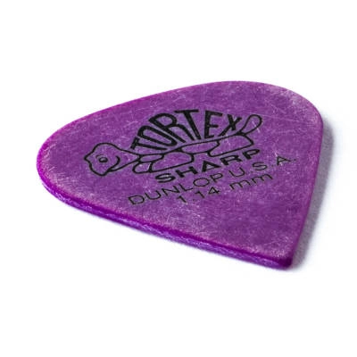 Tortex Sharp Picks Player Pack (12 Pack) - Purple 1.14mm