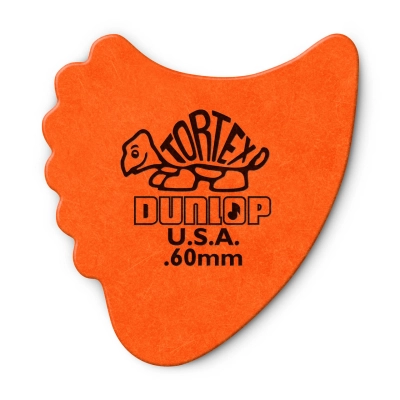 Dunlop - Tortex Fins Picks Refill (72 Pack) - .60mm