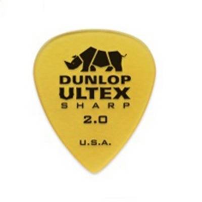 Dunlop - Ultex Sharp Picks Refill (72 Pack) - 1.0mm