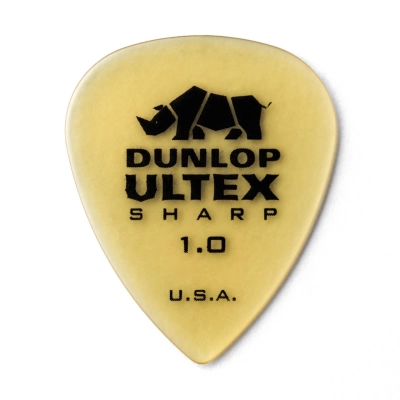 Dunlop - Ultex Sharp Picks Refill (72 Pack) - 1.0mm