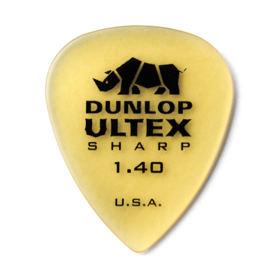 Dunlop - Ultex Sharp Picks Refill (72 Pack) - 1.40mm