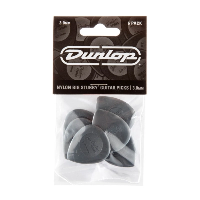 Big Stubby Picks Players Pack (6 Pack) - 3.0mm