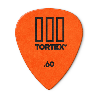 Tortex III Picks Refill (72 Pack) - 0.60mm