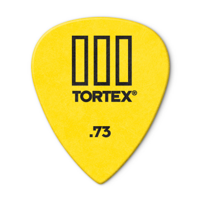 Tortex III Picks Refill (72 Pack) - 0.73mm
