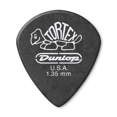 Dunlop - Tortex Pitch Black Jazz III Players Pack (72 Pack) - 1.35mm