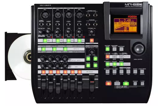 MR8HD/CD - Portable Digital Multitrack with CD Burner