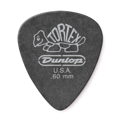 Dunlop - Tortex Pitch Black Picks (72)