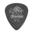 Dunlop - Tortex Pitch Black Standard Players Pack (72 Pack) - .88mm