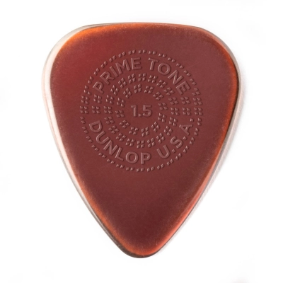 Dunlop - Primetone Standard Sculpted Plectra Picks with Grip (3 Pack) - 1.5mm