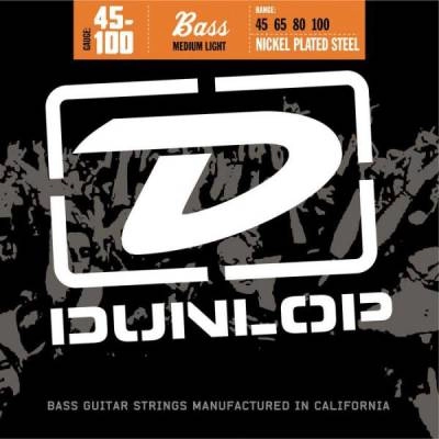 Dunlop - Nickel Plated 4 String Bass Set - Heavy  (50-110)