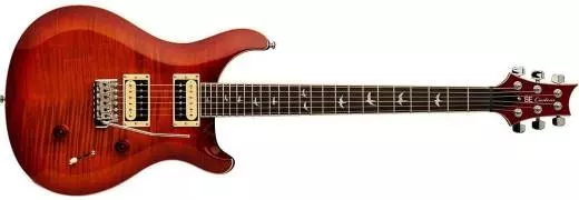 SE Custom 24 30th Anniversary Flame Top Electric Guitar - Cherry Sunburst