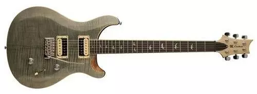 SE Custom 24 30th Anniversary Flame Top Electric Guitar - Trampas Green