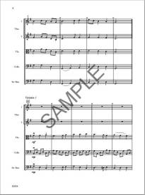 \'\'America\'\' Variations - Woodruff - String Orchestra - Gr. 2.5